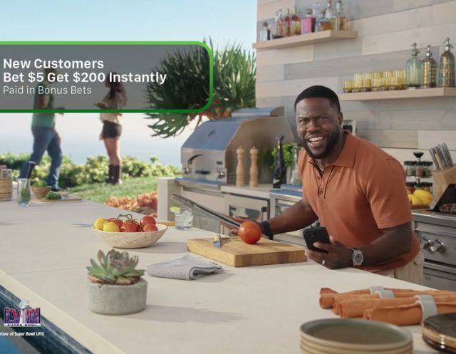 Draft Kings – Super Bowl Ad 2024 featuring Kevin Hart and Jimmy Johnson